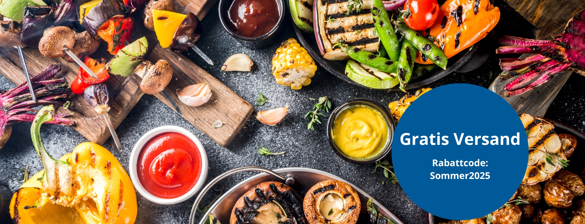 Headerbild Grillteller mit Rabattcode: Sommer2025